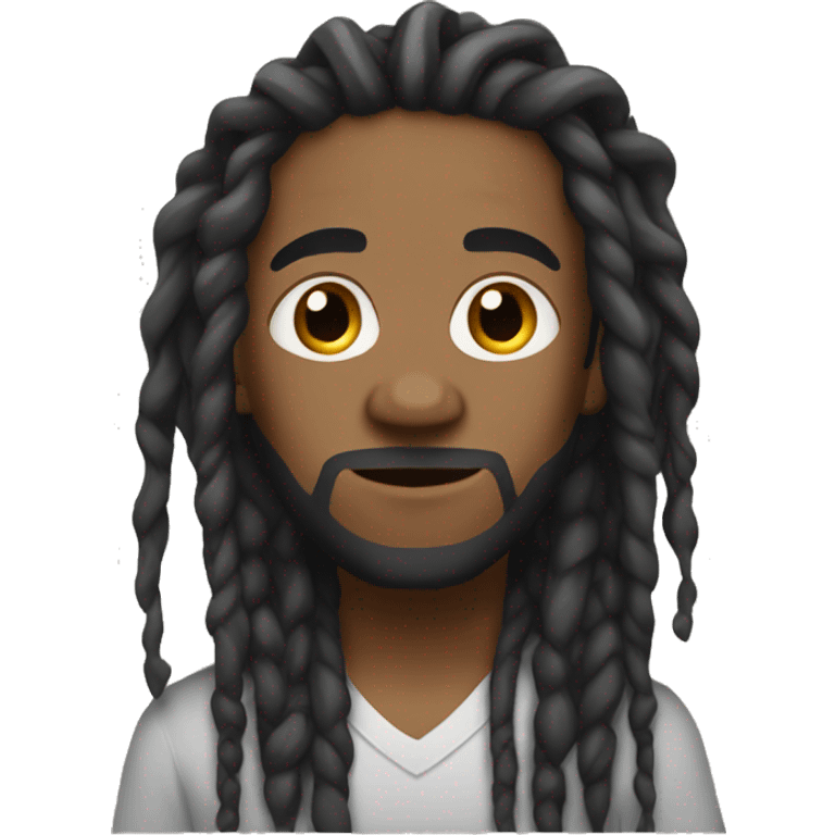 chill guy with dreadlocs emoji