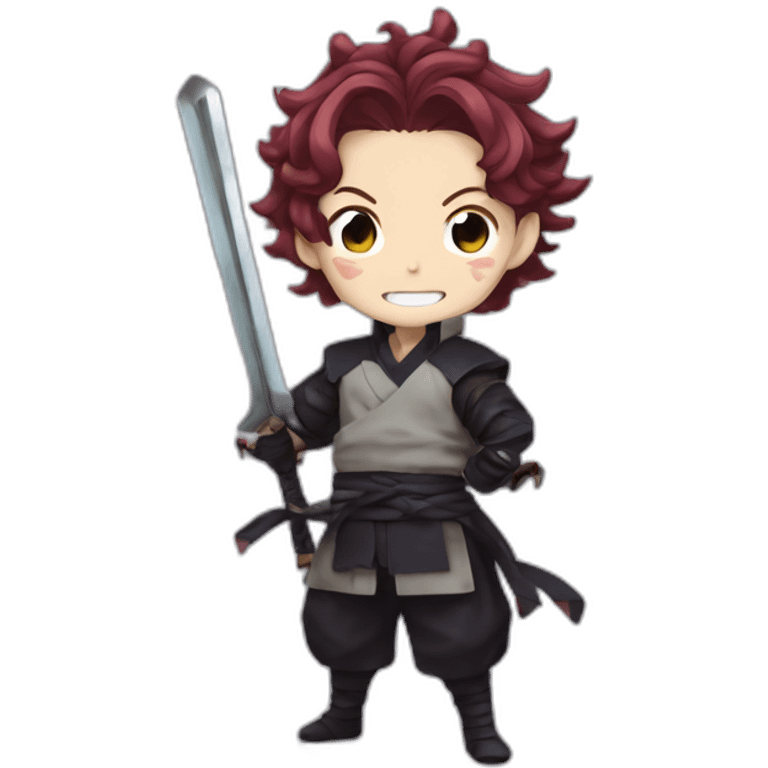 Tanjiro demon slayer emoji