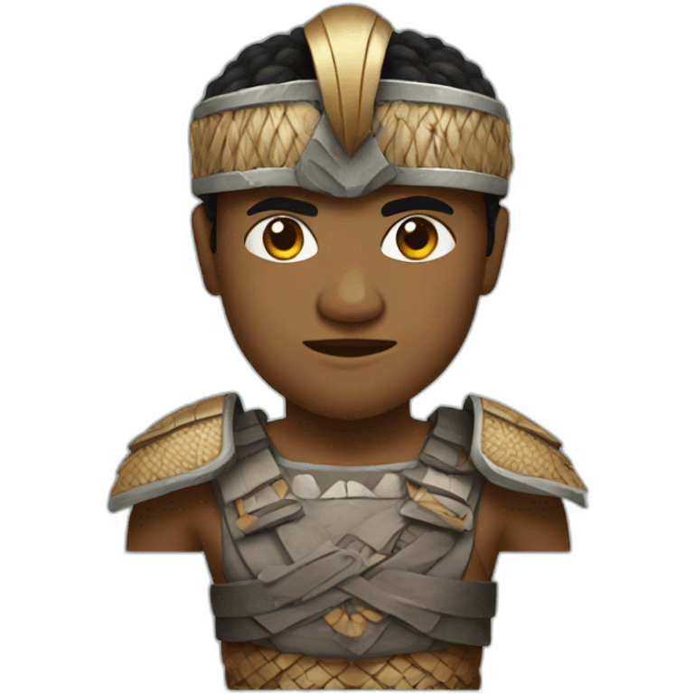 Fijian Warrior emoji