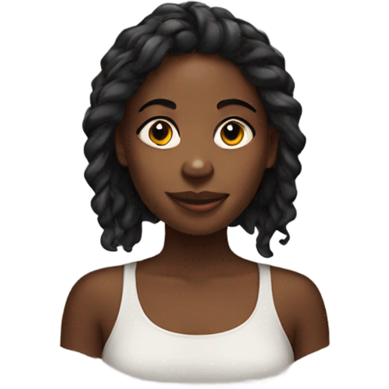 black girl emoji