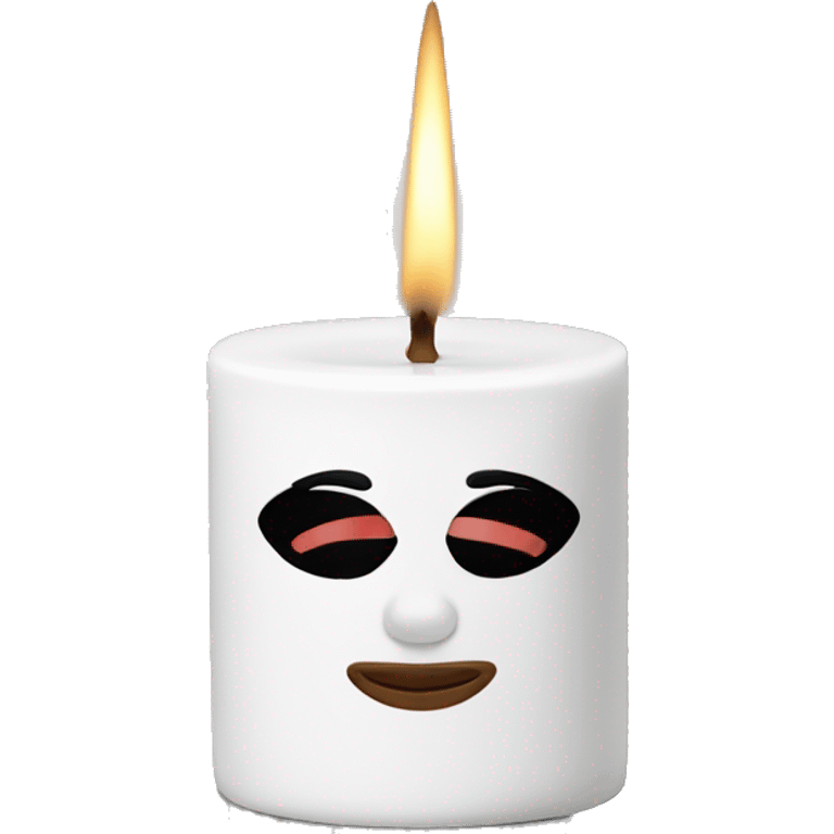 white gucci candle emoji