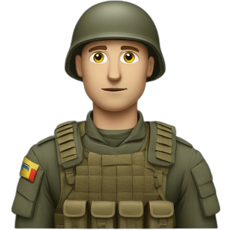 ukranian soldier emoji