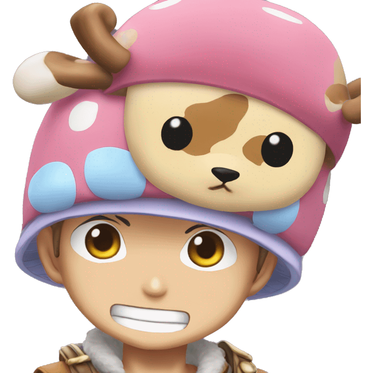 Tony Tony Chopper one piece anime reno emoji