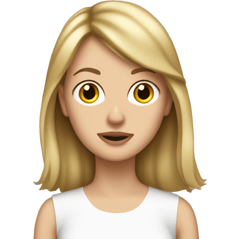 Autistic white woman who listens to Taylor swift emoji