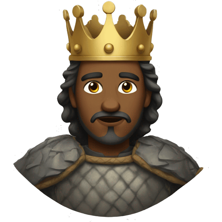 A medieval king  emoji