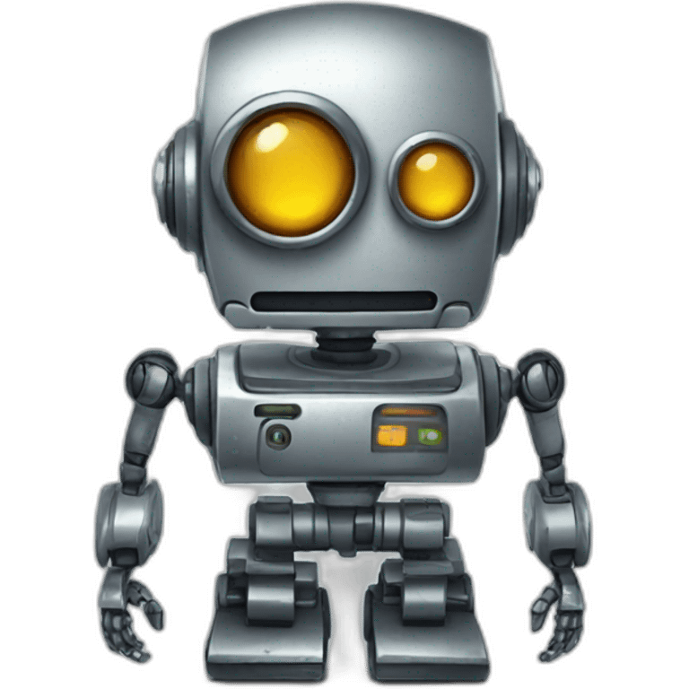 Disco robot emoji