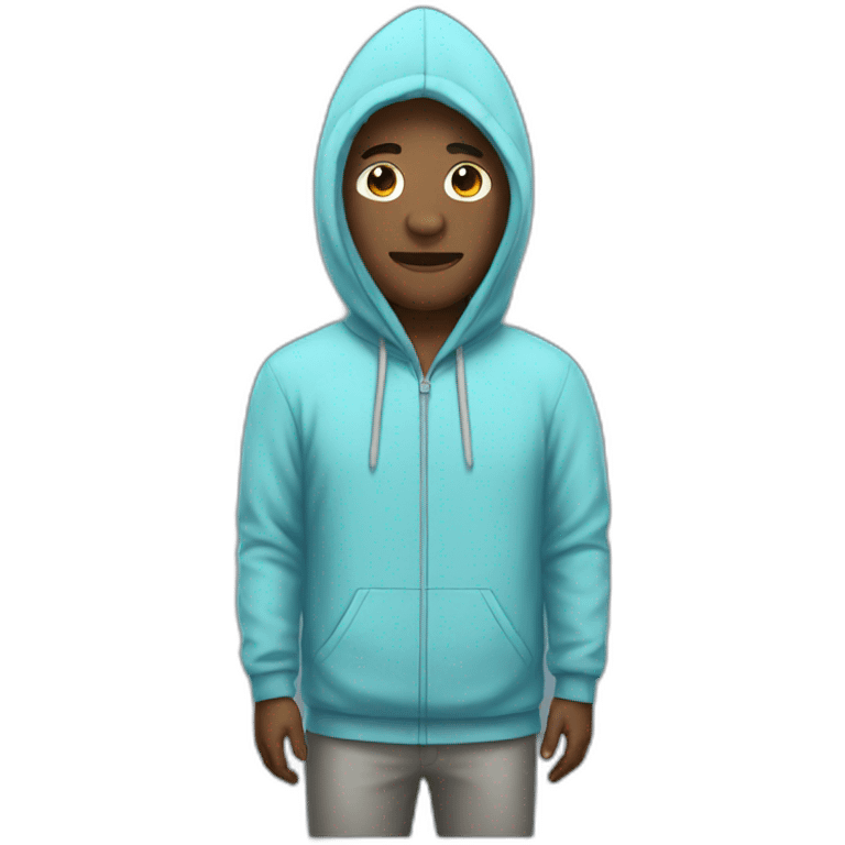 man with shark onesie emoji