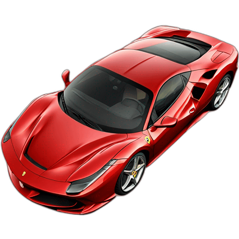 Ferrari F8 tributo emoji