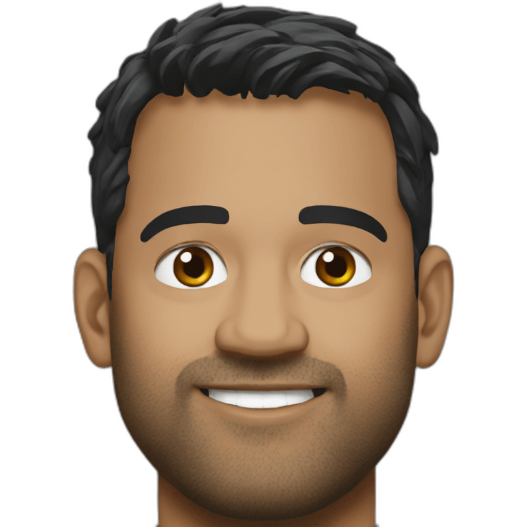 msdhoni emoji