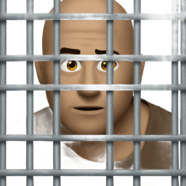 Man in cage emoji