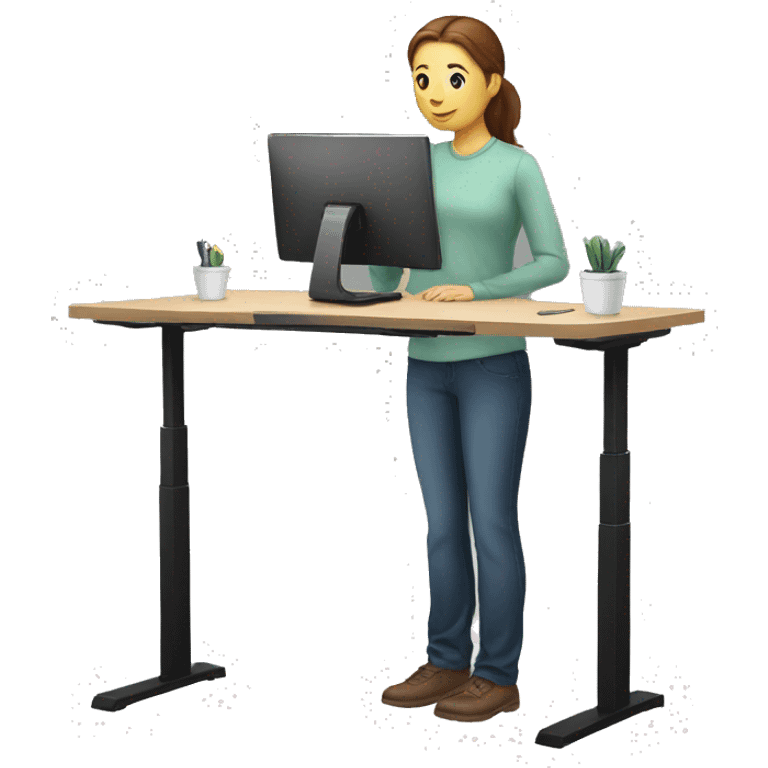 standing desk emoji