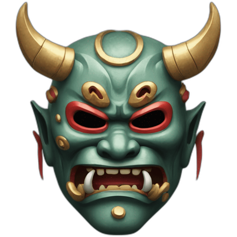 galactic japanese oni mask emoji