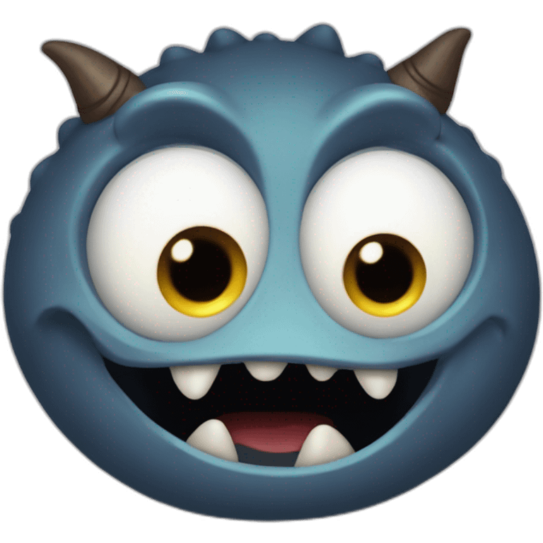 Monstre mignon emoji