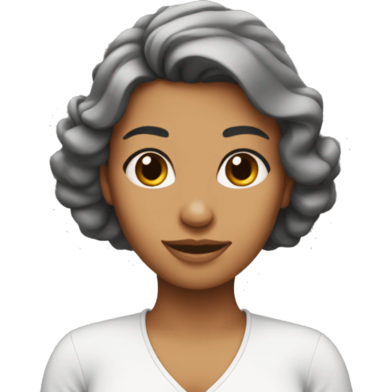 Mujer gata emoji