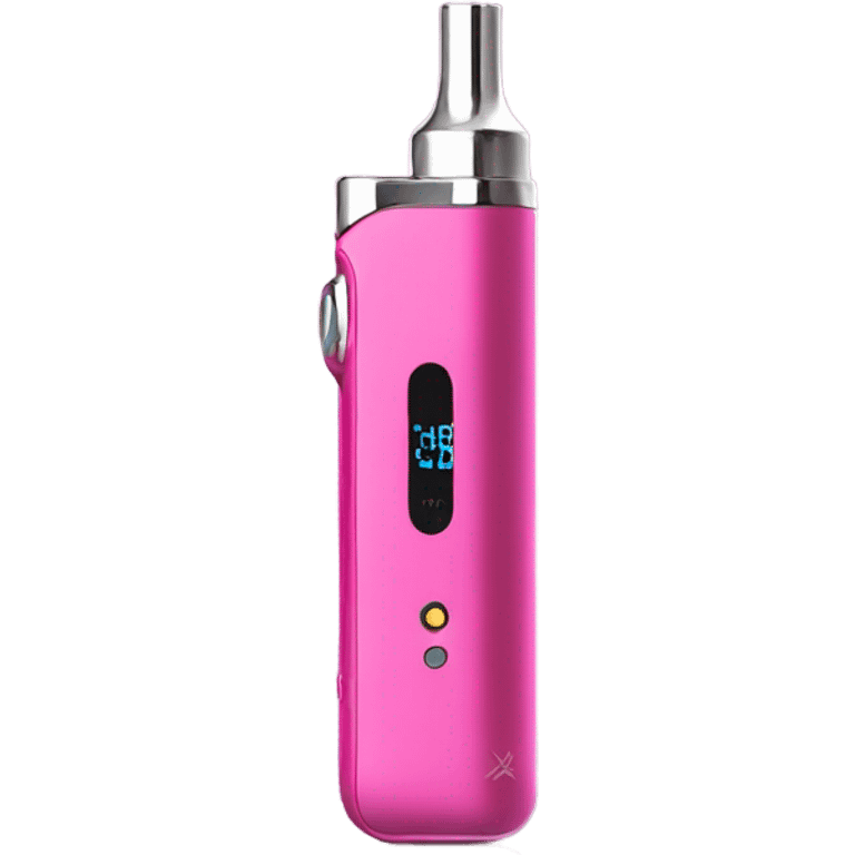 Pink vape emoji