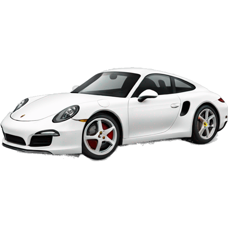 White Porsche emoji