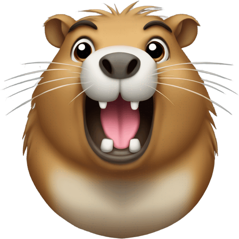 capybara angry emoji