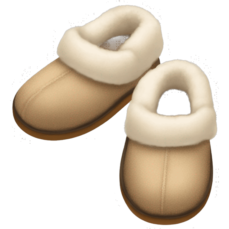 UGG slippers  emoji