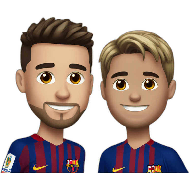 ronaldo love with messi emoji