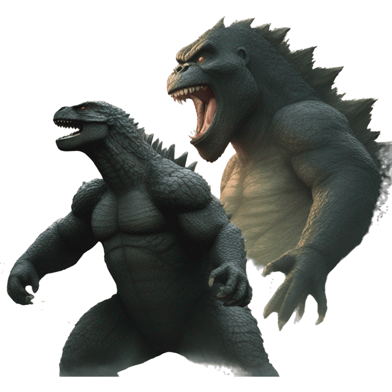 Godzilla vs King Kong  emoji