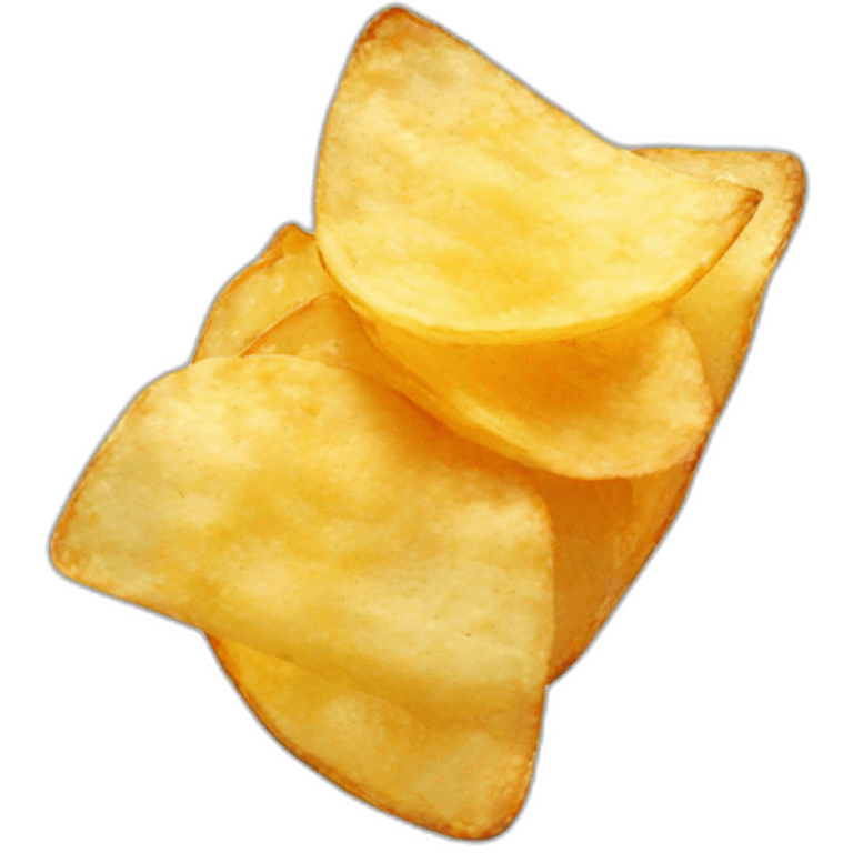 Potato chips emoji