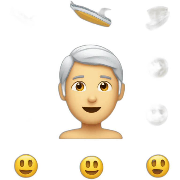 Allonger sur un transat emoji