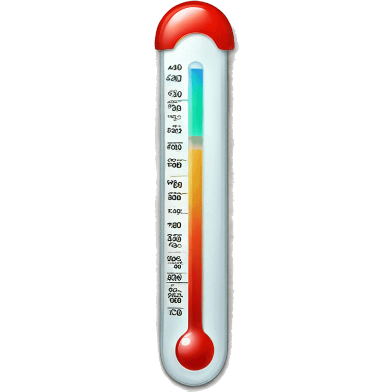 a thermometer emoji