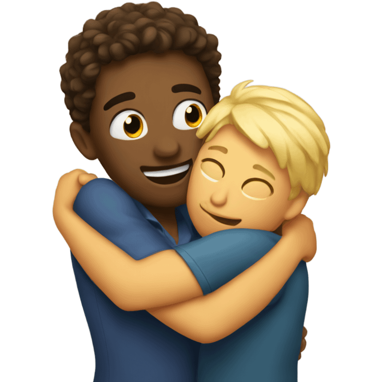 Hugs friend emoji