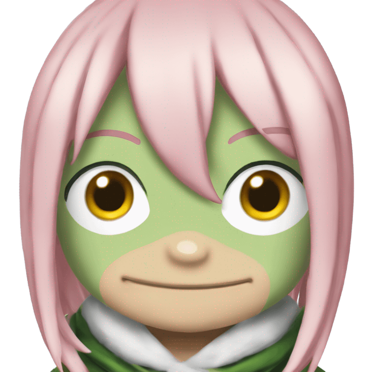 Frosch from the anime “fairy tail” emoji