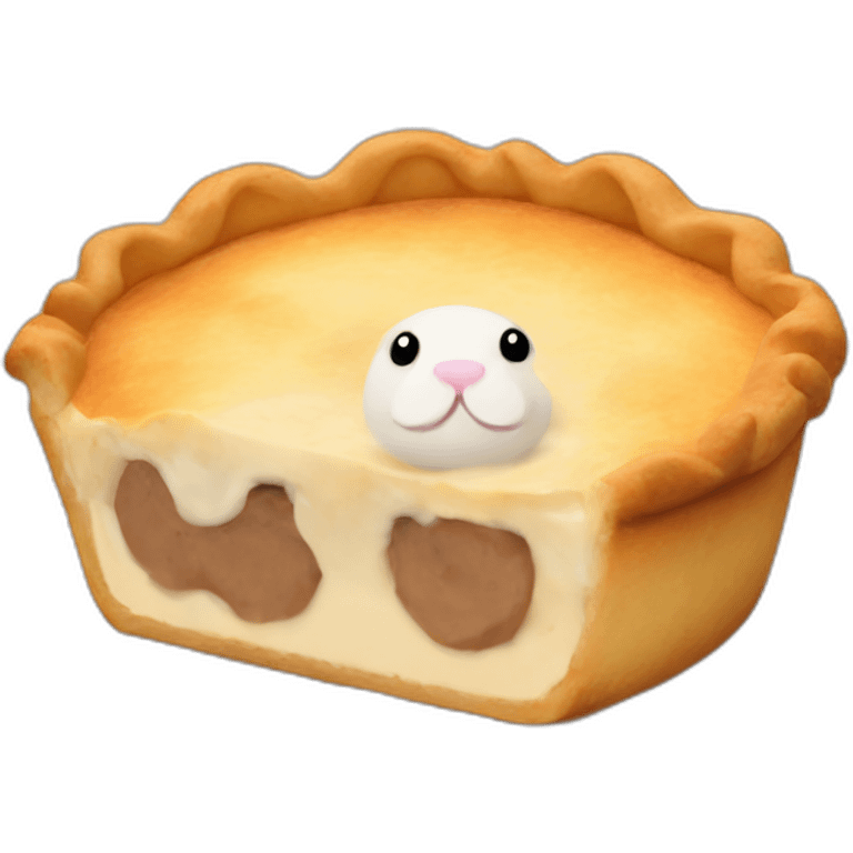 Bunny pie emoji