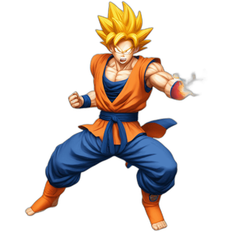 Goku kamehameha emoji