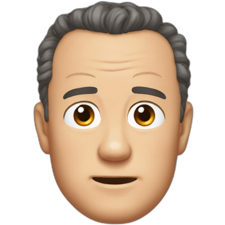 tom hanks with anime eyes emoji