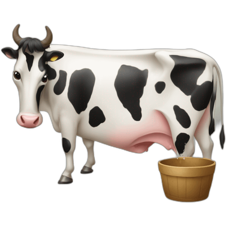 the people milking longue emoji