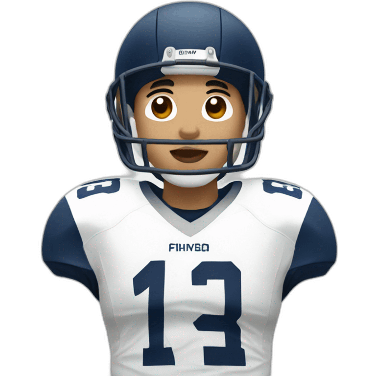 korean american football player emoji