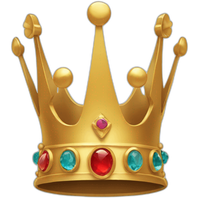 Crown with ox emoji