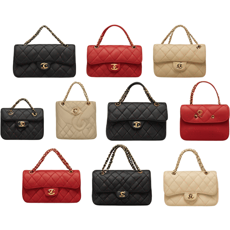 Bags Chanel emoji