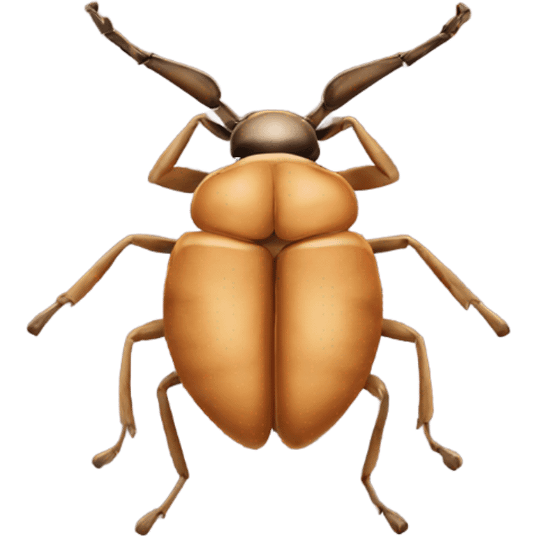 A bug with a butt emoji