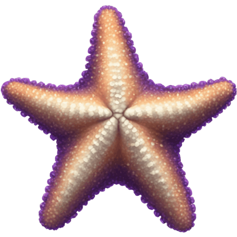 Hairy starfish emoji