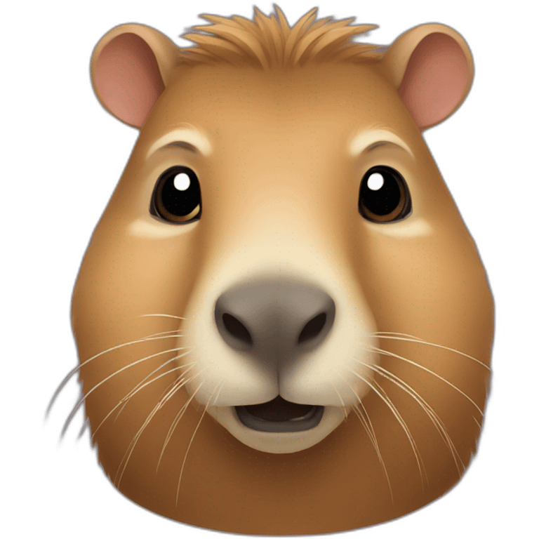 Capybara emoji