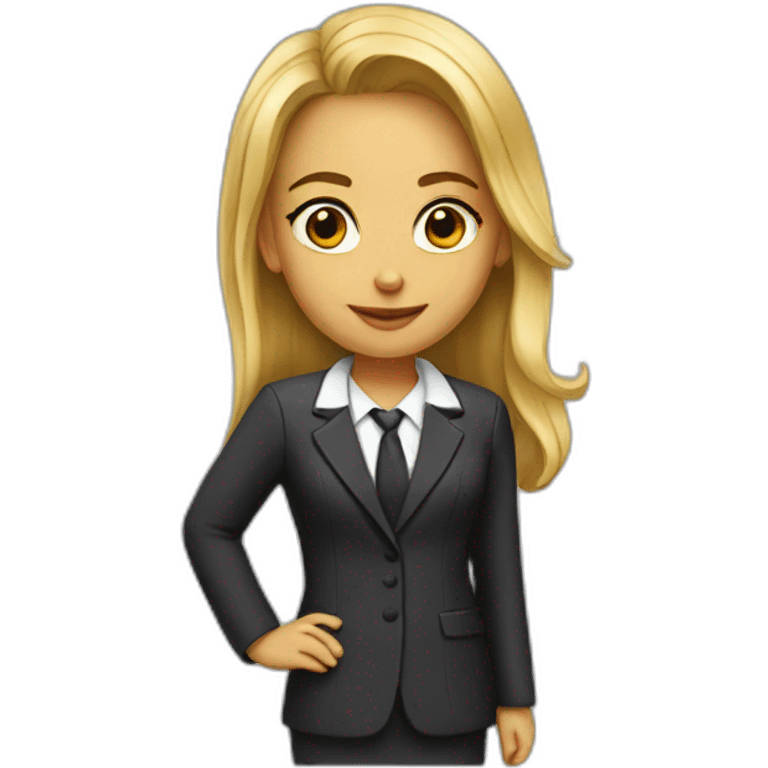 Lawyer girl  emoji