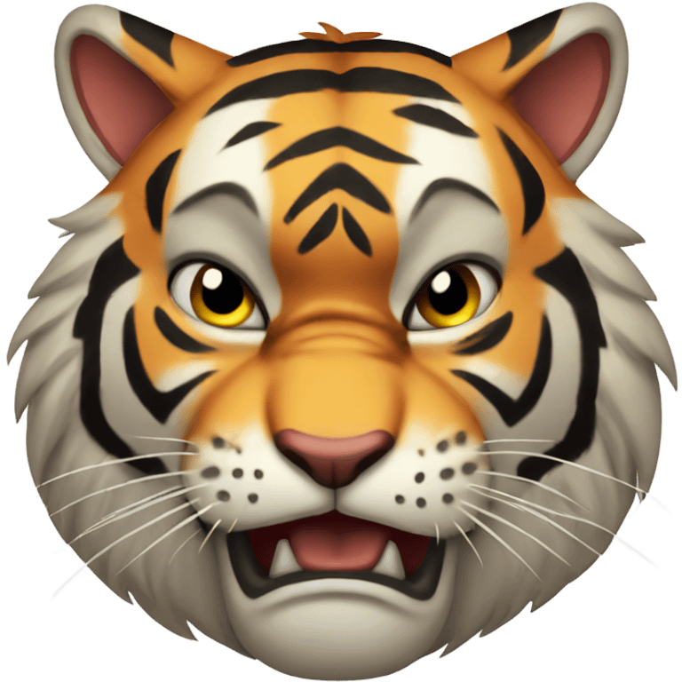 Angry Tiger emoji