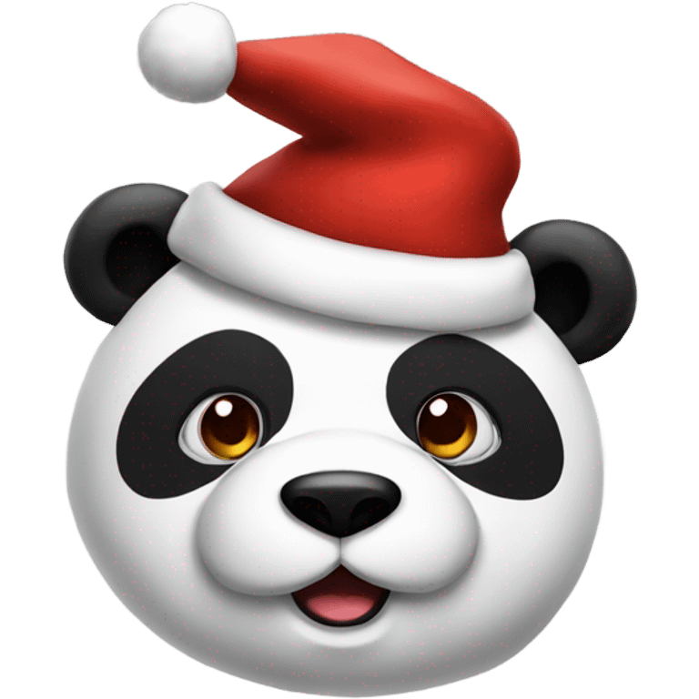 Panda Santa emoji