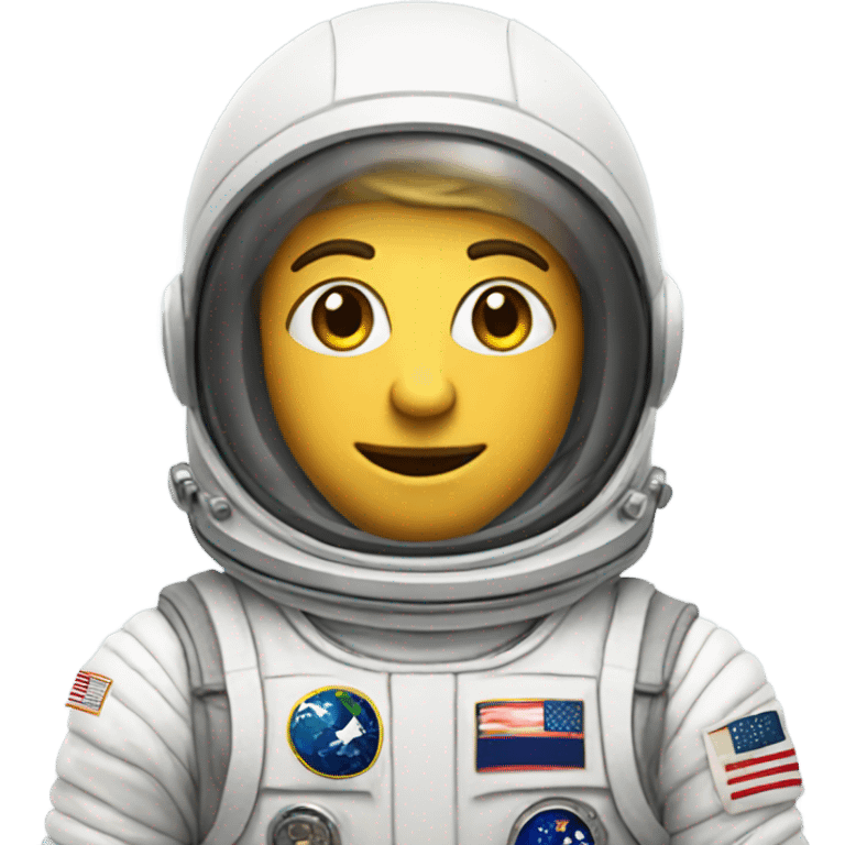 White astronaut emoji