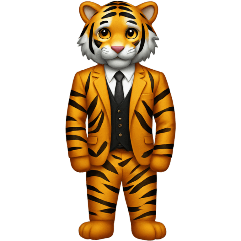 tiger suit emoji