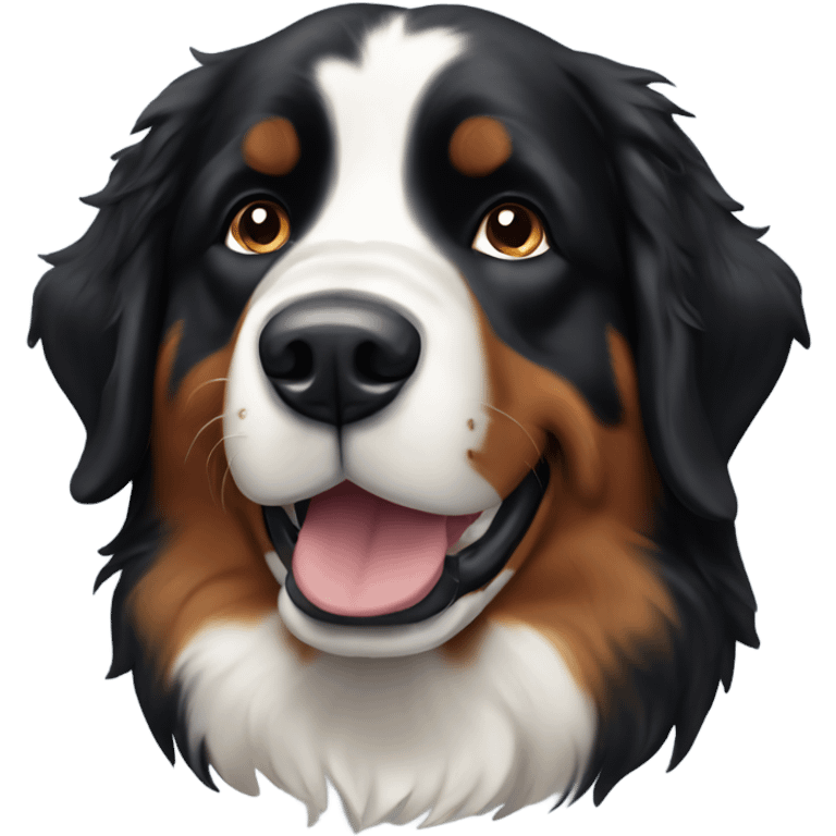 Bernese mountain dog  emoji