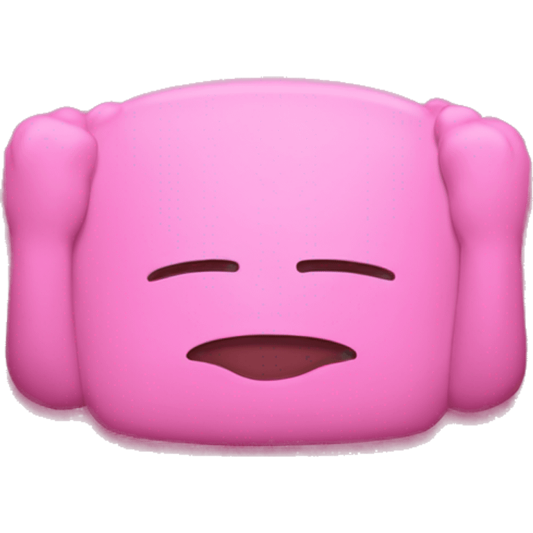 Pink Netflix emoji