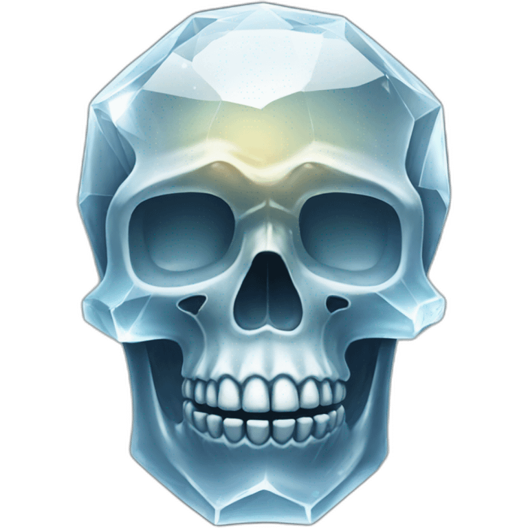 Crystal skull emoji