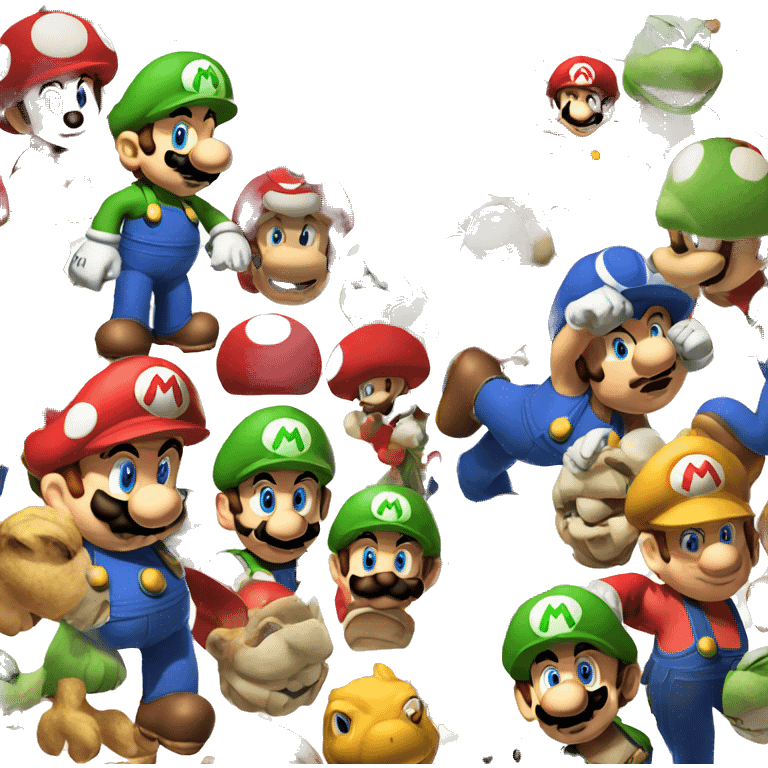 mario bros emoji