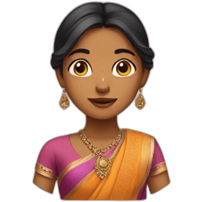 Indian girl emoji