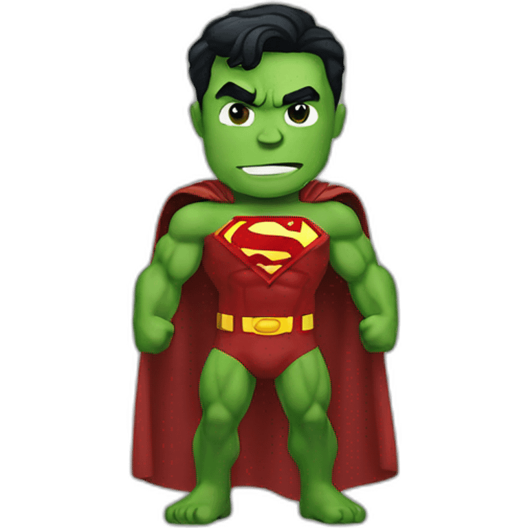 Superman-hulk emoji